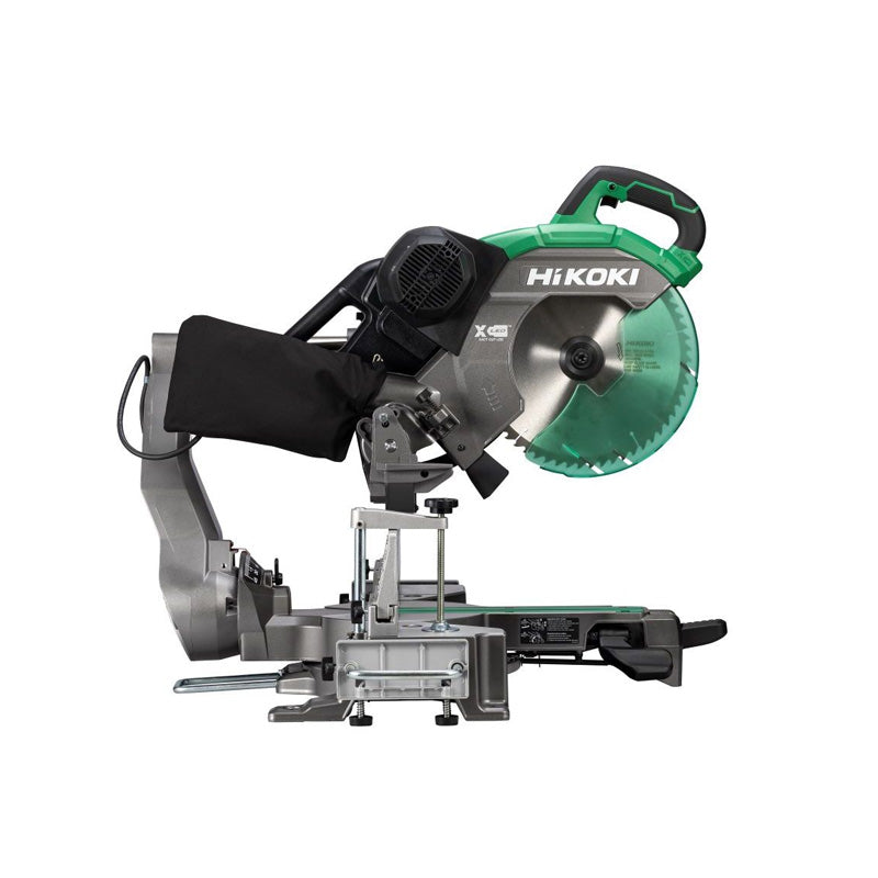 Scie à onglet radiale 1250W HIKOKI C12RSH3WAZ - Ø 305 mm - Capacité de coupe (90°): 107 x 312 mm