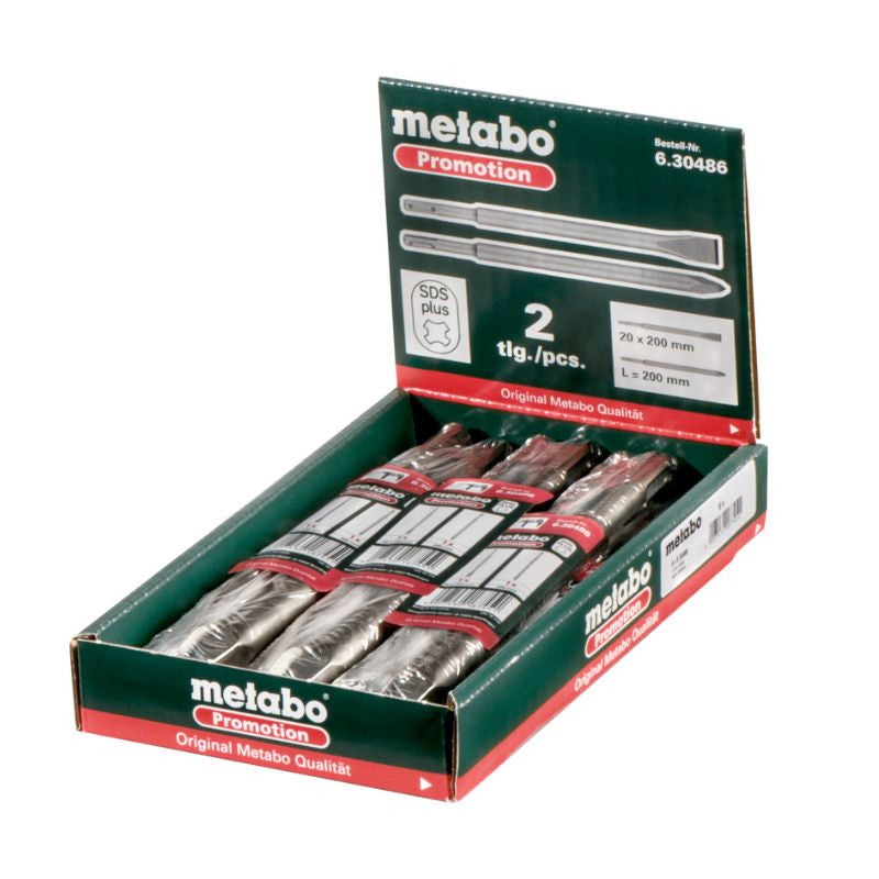 SDS-plus jeu de burins SP METABO 630486000