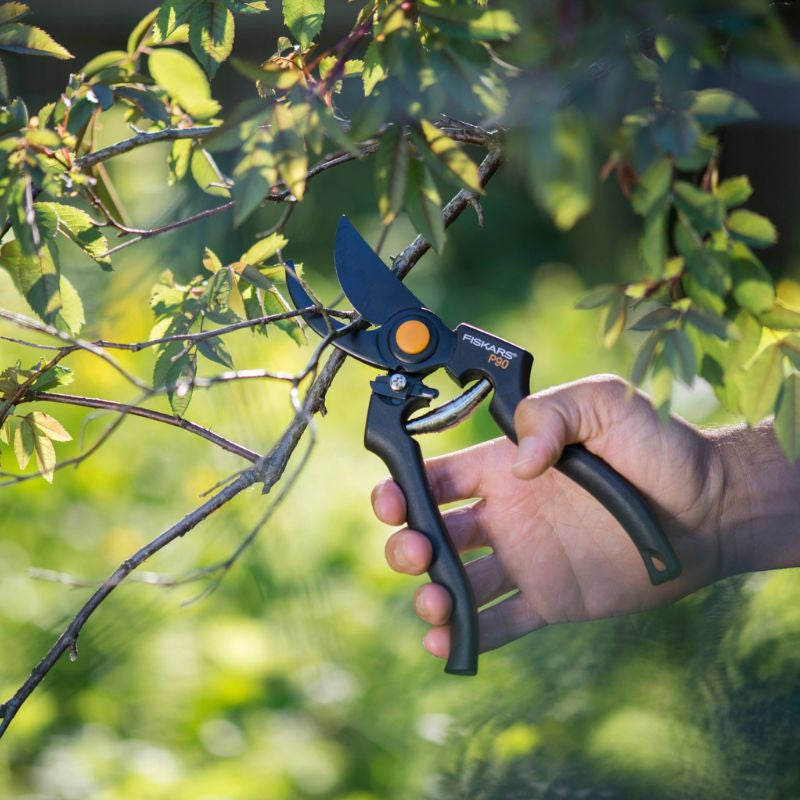 Sécateur traditionnel FISKARS 1001530 - Lame franche - Ø23mm