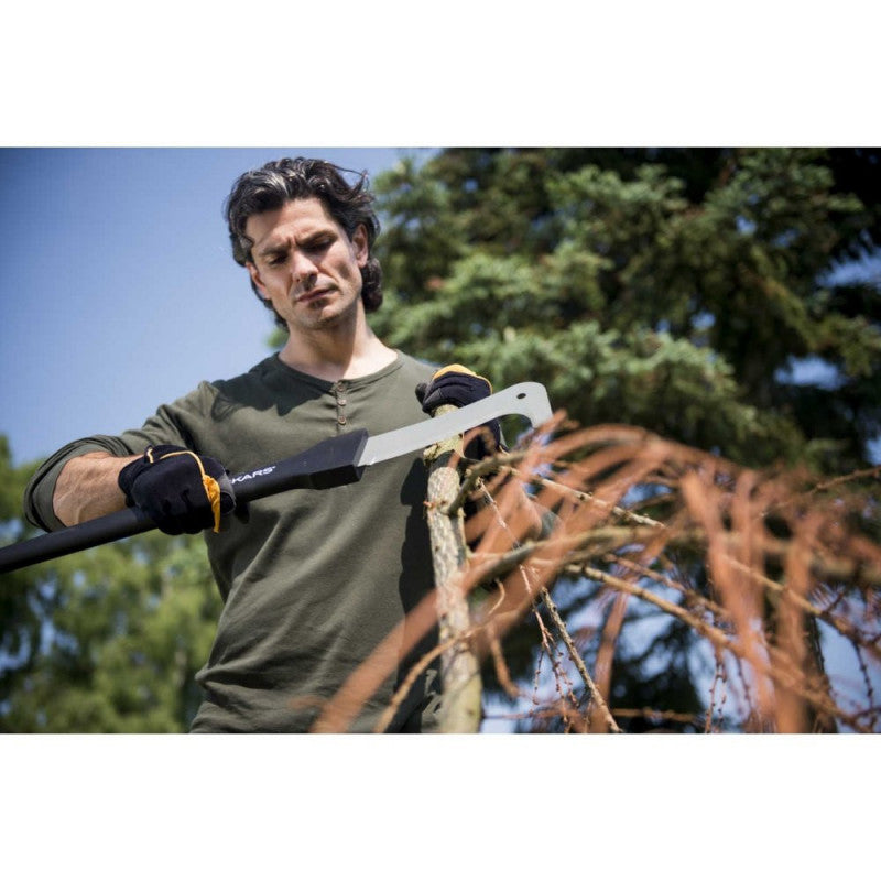 Serpe a long manche FISKARS XA23 WoodXpert