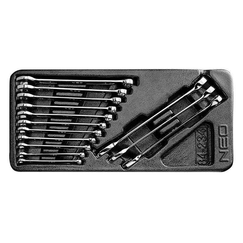 Servante d'atelier équipée 129 pc + 10 inserts NEO TOOLS 84-222+G