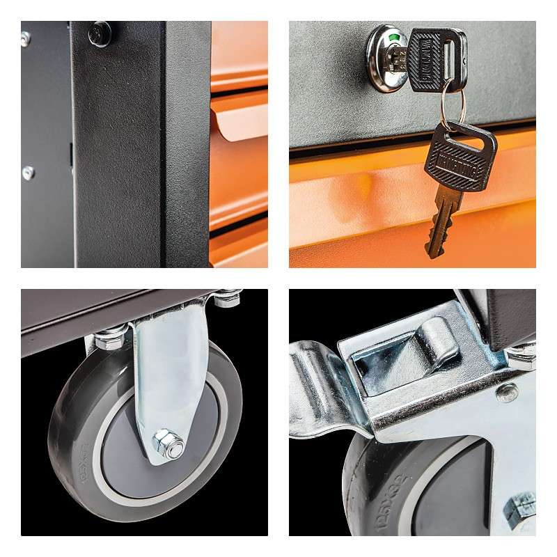 Servante d'atelier vide 7 tiroirs NEO TOOLS 84-222