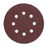 Set de 15 disques abrasifs HIKOKI 753100 - Ø 125 mm - G40/80/120