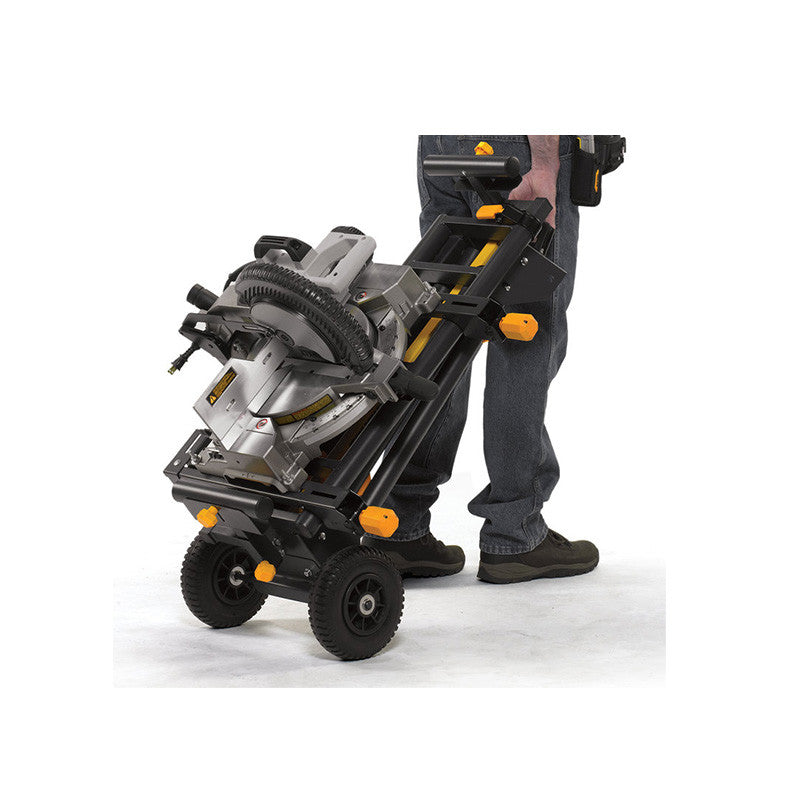 Support de scie à onglet universel extensible (maxi 195cm), à roulettes - TOUGHBUILT - TB-S510-XEA