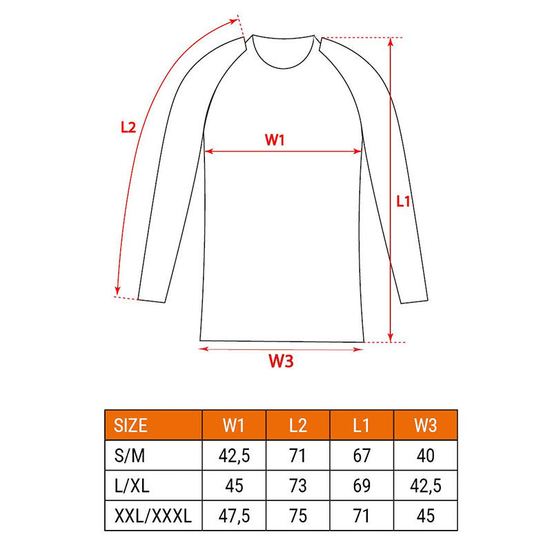 T-shirt manche longue thermique Carbon NEO TOOLS 81-663