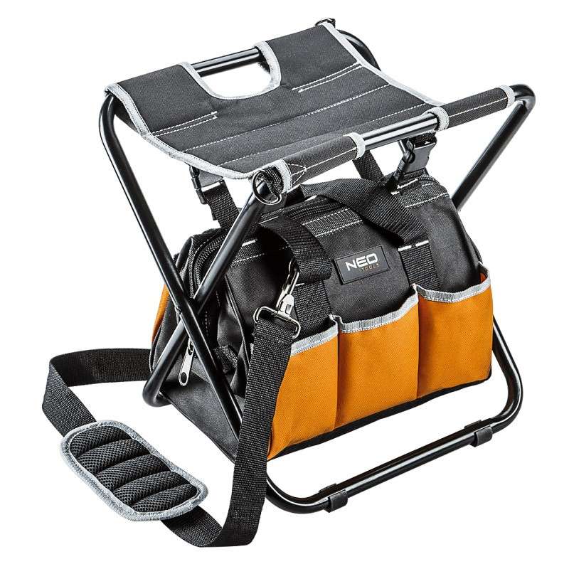 Tabouret pliant et saccoche de transport NEO TOOLS 84-306
