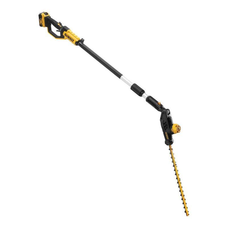 Taille-haies sur perche 18V DEWALT DCMPH566P1-QW 55cm/25mm avec une batterie 5,0 Ah