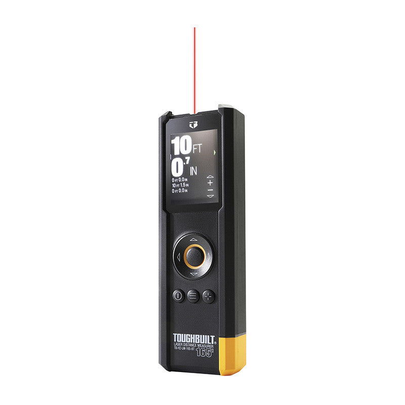 Télémètre Laser 50m avec zoom caméra TOUGHBUILT TB-H2-LM-M50-BT-BEA