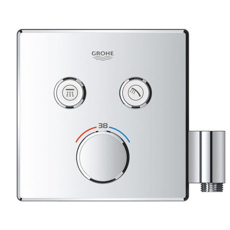 Thermostatique encastré GROTHERM SMARTCONTROL GROHE 29125000 2 sorties - chrome