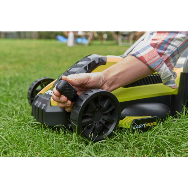 Tondeuse 1300 W RYOBI RLM13E33S - Ø coupe 33 cm - ramassage et mulching