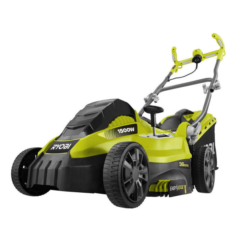 Tondeuse 1500 W RYOBI RLM15E36H - Ø coupe 36 cm - ramassage et mulching - double poignée Vertebrae™