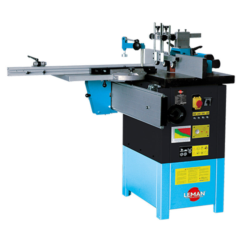 Toupie en arbre de 30mm avec chariot monophasé LEMAN TOU030