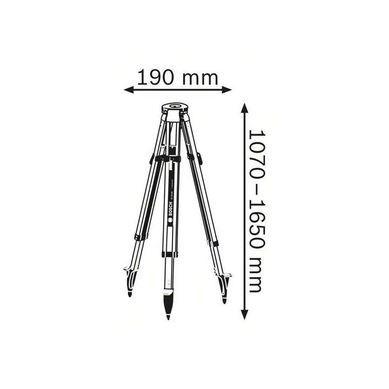 Trépied BOSCH 0601091B00 - BT 170 HD Professional