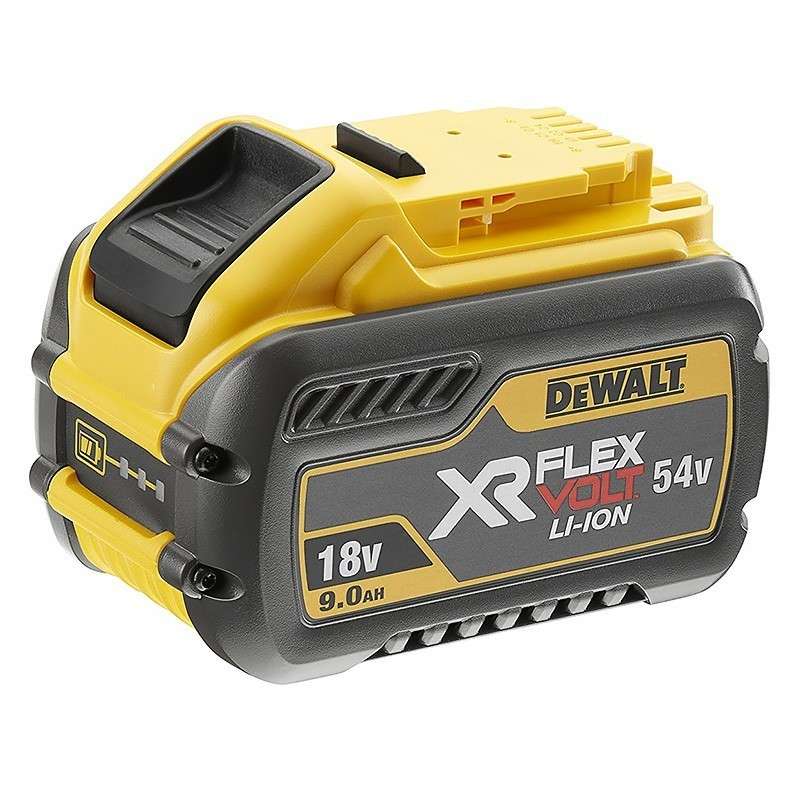 Tronçonneuse 40cm 54V DEWALT DCM575X1-QW avec une batterie 9,0 Ah FLEXVOLT