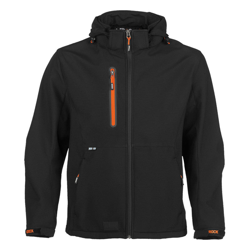 Veste softshell HEROCK Trystan noire