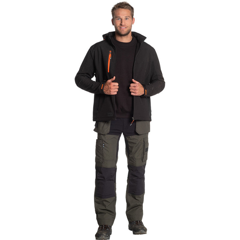 Veste softshell HEROCK Trystan noire