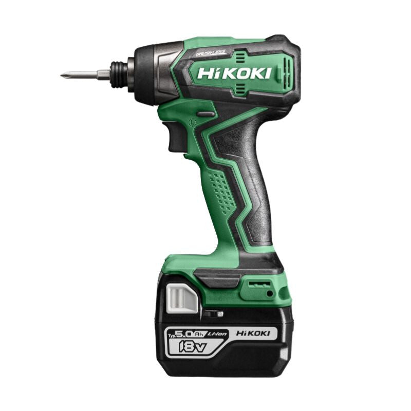 Visseuse à chocs 18V HIKOKI WH18DDWPZ 140 Nm - 2 batteries 5,0Ah + chargeur en coffret HitCase 2