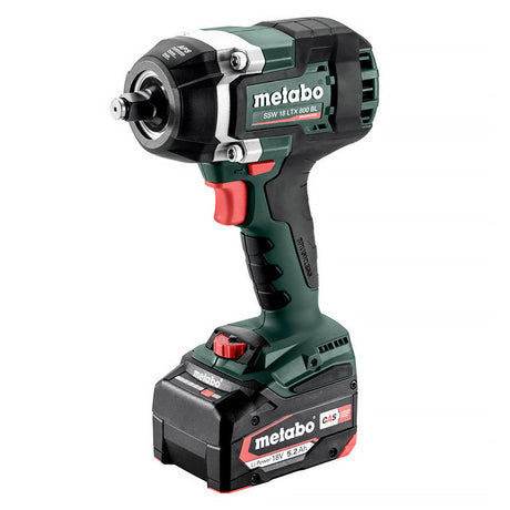 Visseuse à chocs sans fil METABO SSW 18 LTX 800 BL 2 x 5,2 Ah en coffret