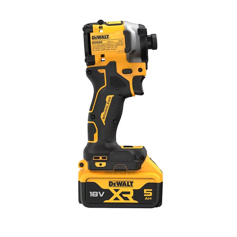 Visseuse à chocs ultra compacte DEWALT DCF850P2T-QW XR 18V 5Ah Li-Ion Brushless