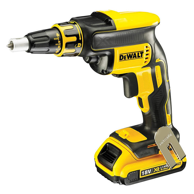 Visseuse à placo 18V DEWALT DCF620D2K-QW Brushless avec coffret et 2 batteries 2,0 Ah