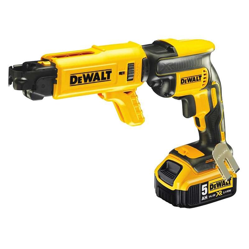 Visseuse à placo 18V DEWALT DCF620P2K-QW Brushless avec coffret, 2 batteries 5,0 Ah et un chargeur pour vis à bande