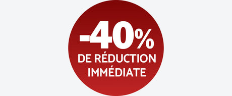 Offre spéciale -40% supplémentaires sur la sélection