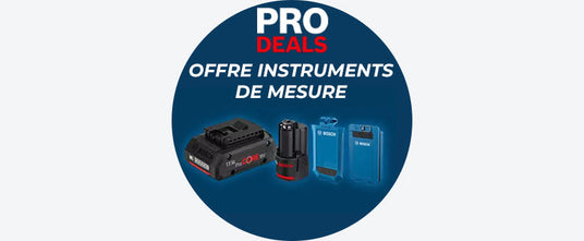 PRO DEALS BOSCH : Offre Instruments de mesure