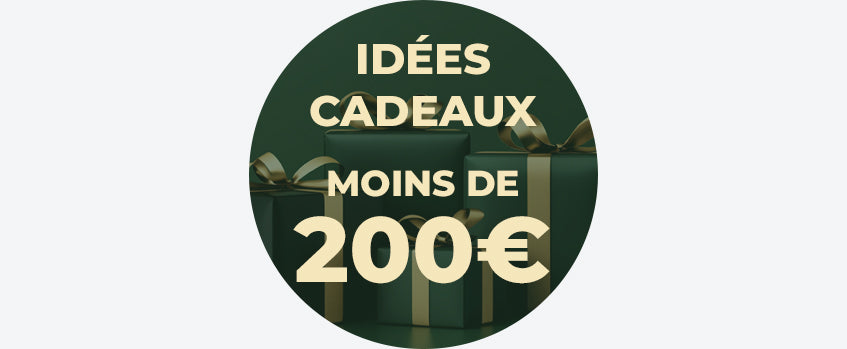 Nos Idées Cadeaux à moins de 200€