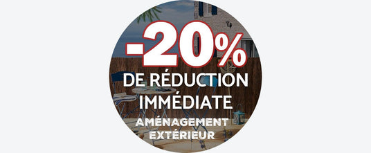 Offre spéciale -20% Aménagement extérieur