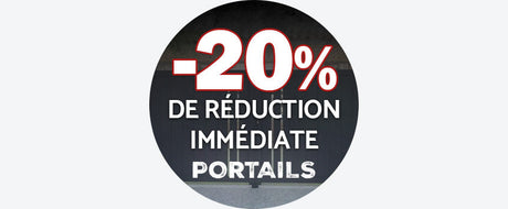 -20% de remise immédiate sur une sélection de portails