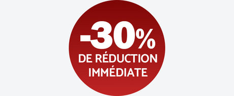 Offre spéciale -30% supplémentaires sur la sélection