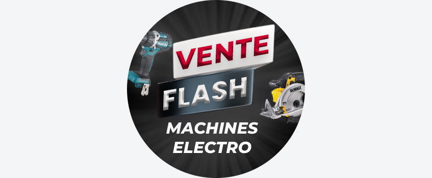 Vente Flash Top Machines Electro jusqu'au 19/03