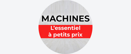 Machines : l'essentiel à petit prix jusqu'au 16/09