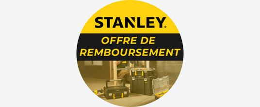 Offre de Remboursement Stanley jusqu'au 31/12