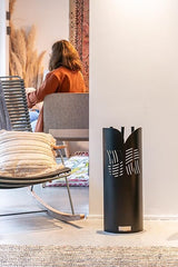 Serviteur essentiel - Demi lune - Noir - H60cm
