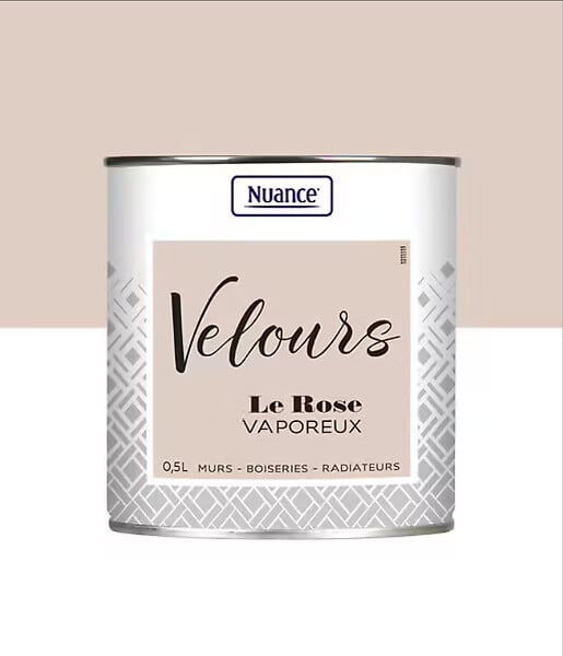 453920 - Peinture Velours - Rose vapore
