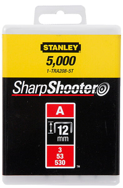 1-TRA202T - Agrafes 4mm type a - boite de