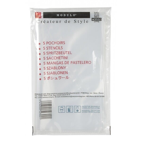 3414500523001 - Sachet 5 pochoirs Ã  joint