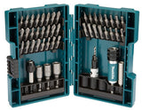 Jeu de 47 embouts et forets hexagonaux MAKITA D-73461 1/4' 25mm mandrin magnétique 60mm