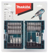 Jeu de 47 embouts et forets hexagonaux MAKITA D-73461 1/4' 25mm mandrin magnétique 60mm