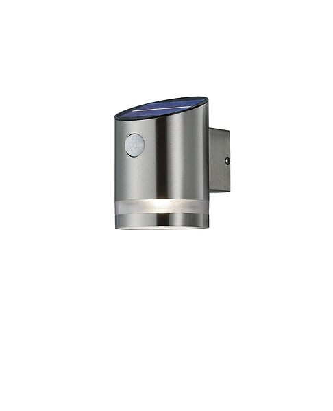 Applique murale exterieur Tupa metal acier brossé