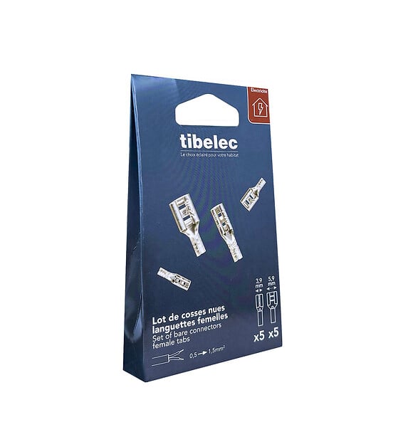 Lot de 10 cosses nues