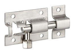 103044 - Targette inox pÃªne rond 38mm