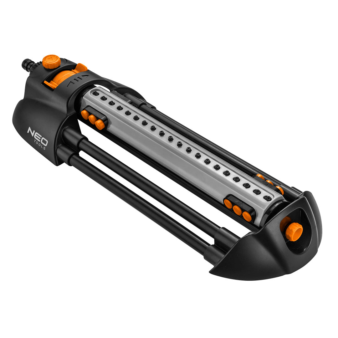 Arroseur oscillant, fonction de désactivation des buses, 20 buses, réglage de la force de pulvérisation - NEO TOOLS