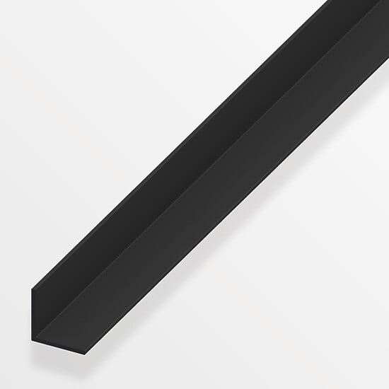 11146 - CorniÃ¨re Ã©gale PVC noir 20x2