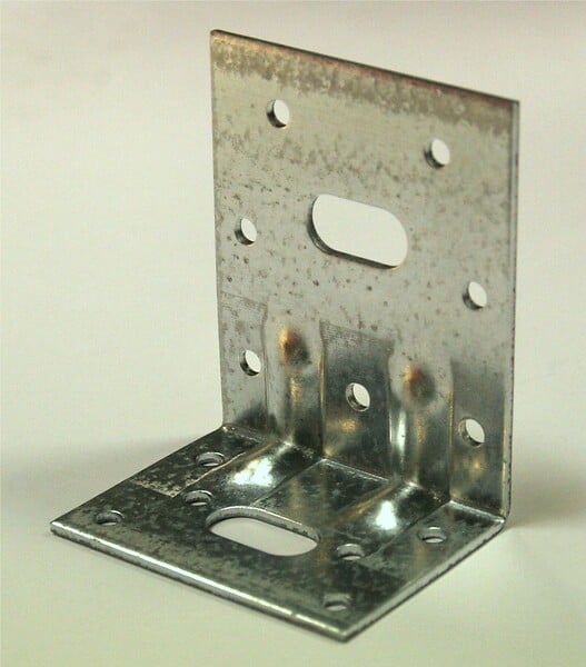 335717 - Equerre renforcÃ©e galvanisÃ©e