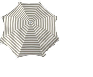 Parasol fixe - Polycoton - Taupe - D240cm