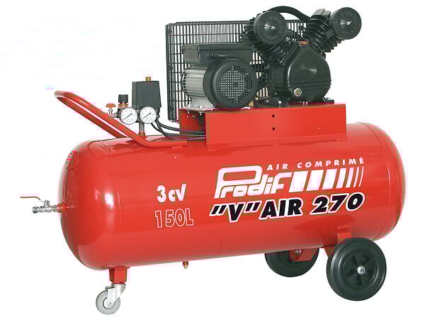 Compresseur à air 3CV 9bar - 150L