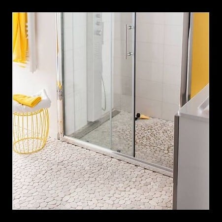 KXFLAT0002 - Feuille 300x300 galets rectifi