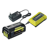 1 batterie lithium+ 36V - RYOBI RY36BC60A-140 - 4,0 Ah et 1 chargeur rapide 6,0 A